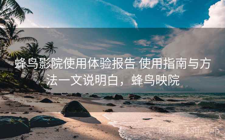 蜂鸟影院使用体验报告 使用指南与方法一文说明白，蜂鸟映院