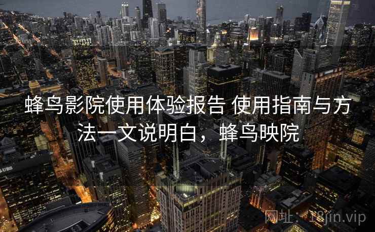 蜂鸟影院使用体验报告 使用指南与方法一文说明白，蜂鸟映院