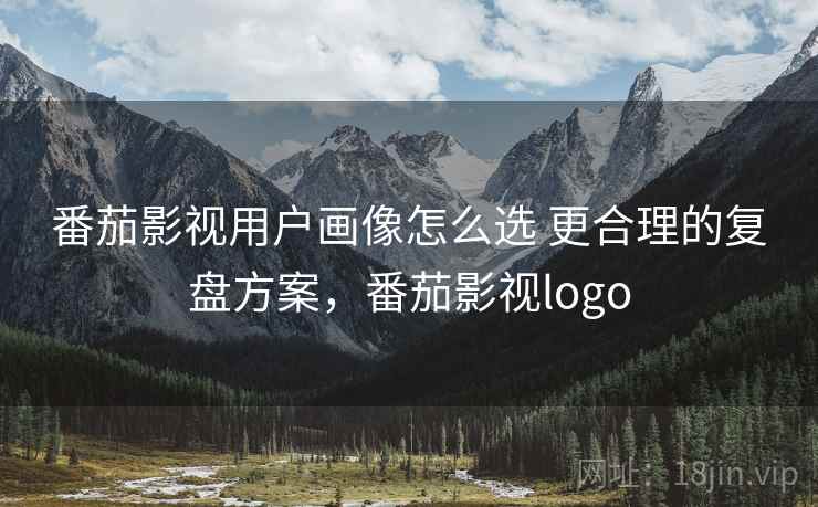 番茄影视用户画像怎么选 更合理的复盘方案，番茄影视logo